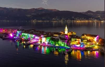 Dal 5 dicembre sul lago Maggiore torna "Isole di luce"
