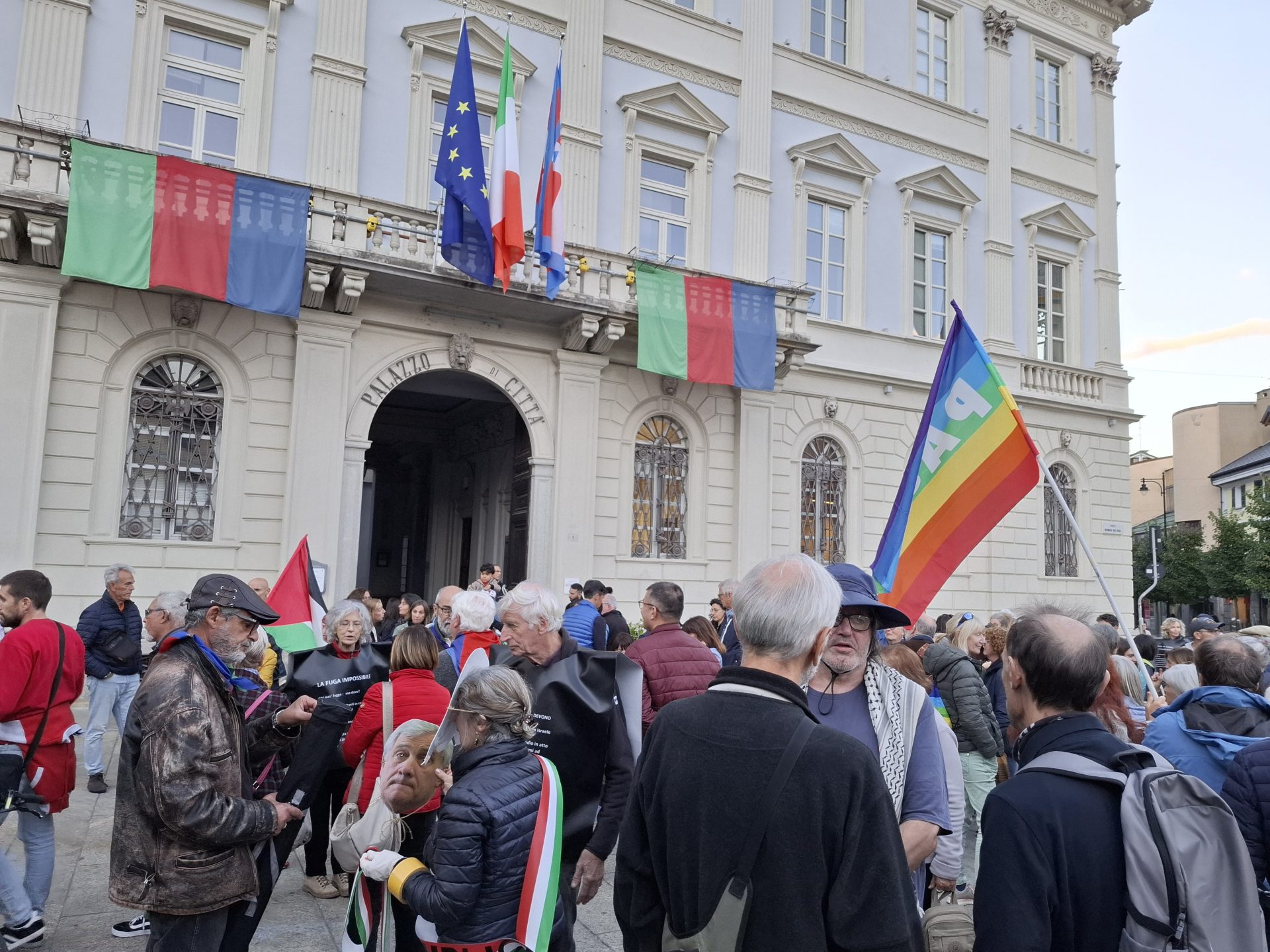 Domo, presidio del Comitato ossolano per Gaza