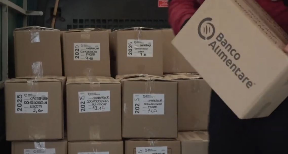 Colletta alimentare, nel VCO raccolte più di 34 tonnellate di cibarie