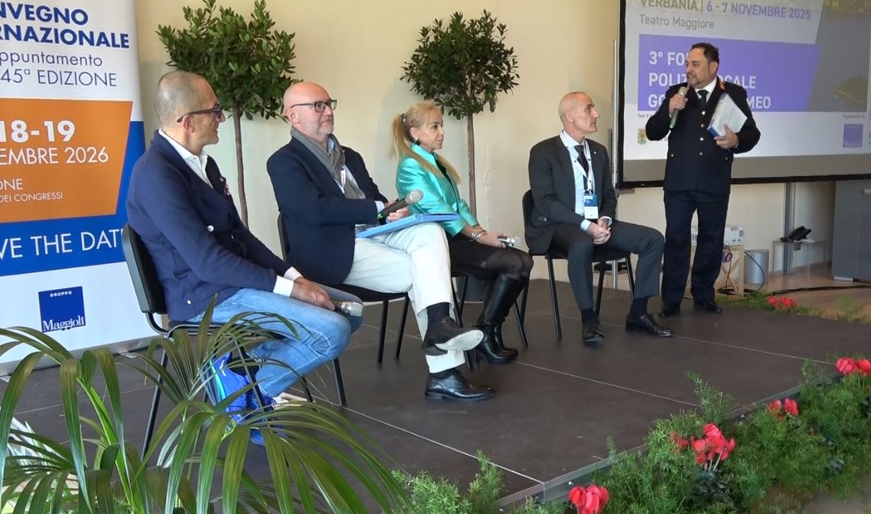 A Verbania si è aperto il Forum della Polizia Locale, con comandanti da tutta Italia e Canton Ticino