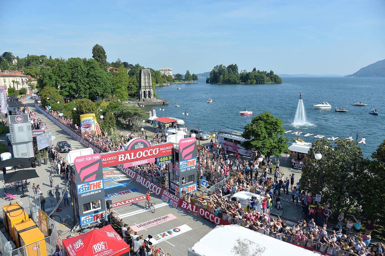 Domani la presentazione del Giro d'Italia che torna a Verbania