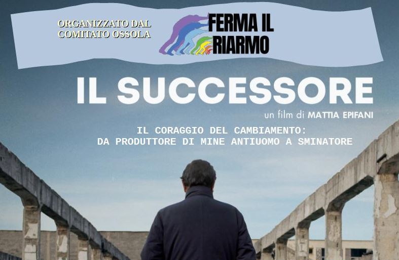 Campagna europea "Ferma il Riarmo". Incontro a Domodossola