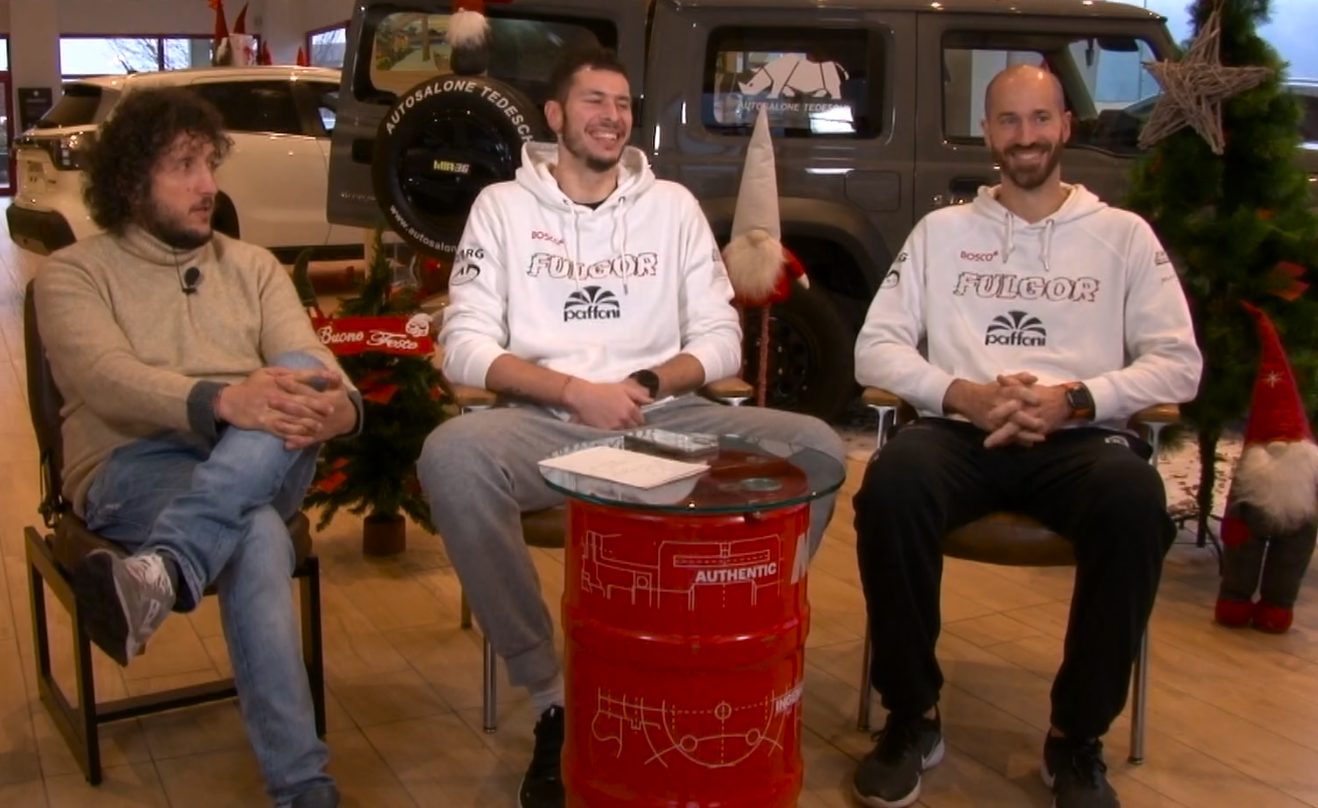 Francesco Petricca e Michael Sacchettini a Baskettando