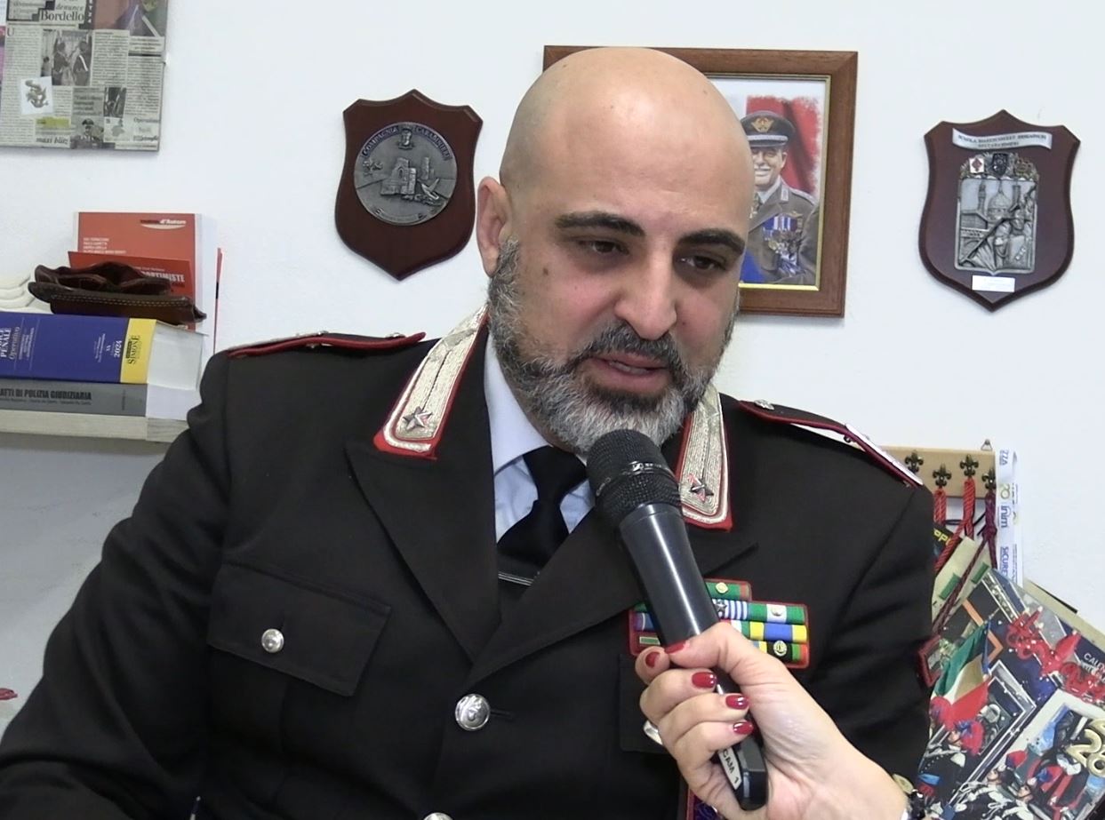 Dopo 37 anni di servizio il luogotenente James Lui lascia l'Arma dei Carabinieri