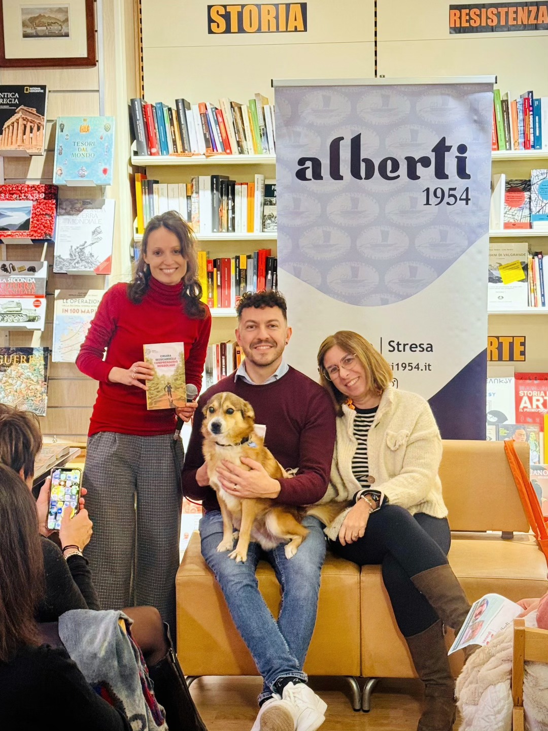 Chiara Moscardelli a L'appetito Vien Leggendo con "Comprensorio Rossolago"