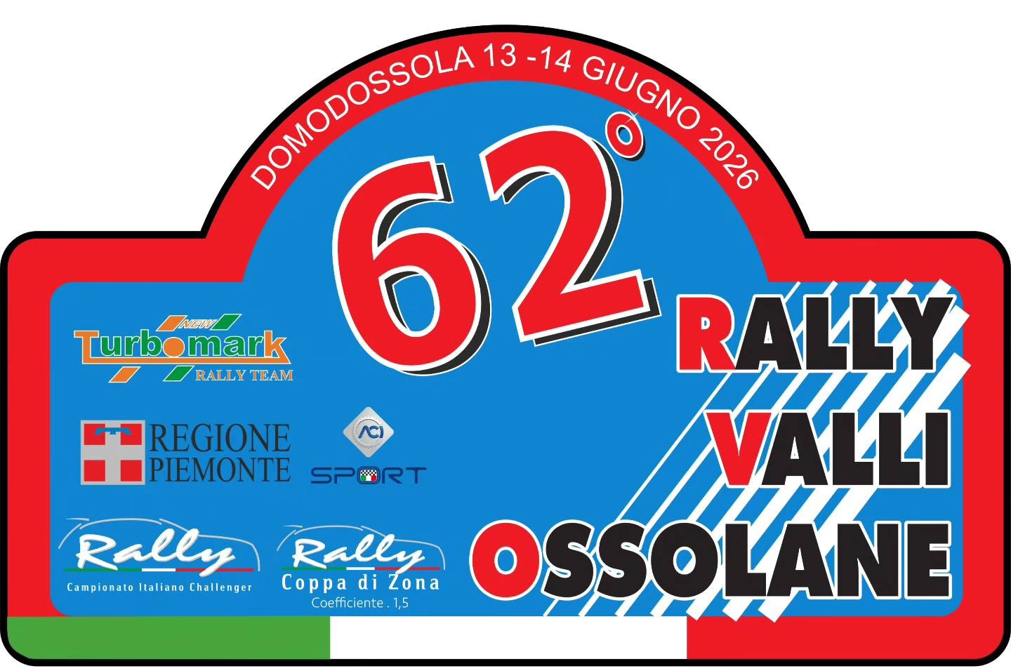 Il 62° Rally Valli Ossolane nel Campionato Italiano Rally Challenger il 13 e 14 giugno