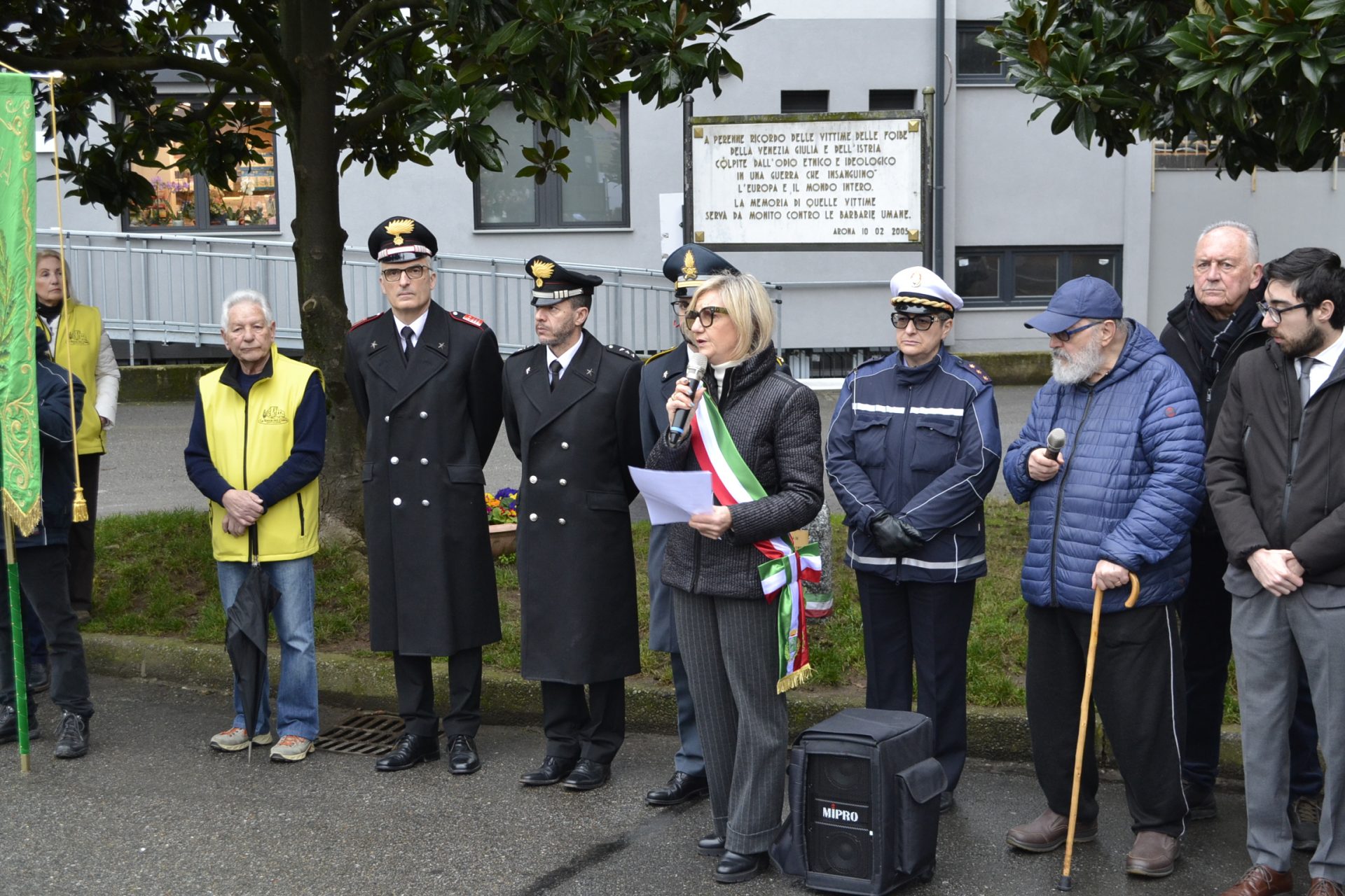 Arona, celebrato il Giorno del Ricordo