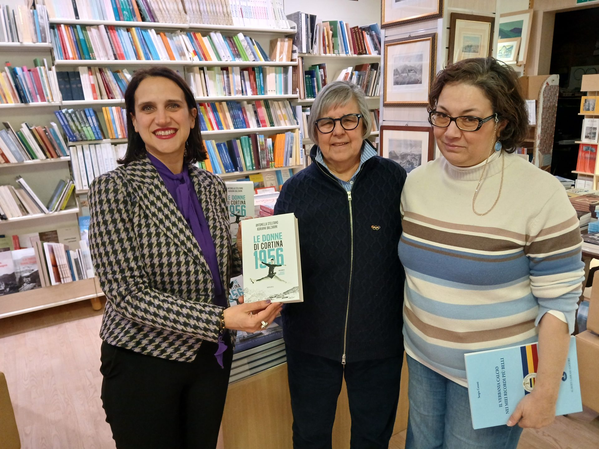 Adriana Balzarini con "Le donne di Cortina 1956" a L'Appetito Vien Leggendo