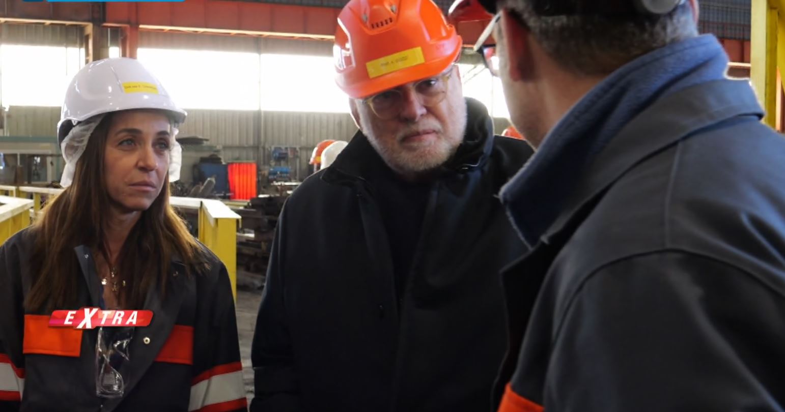 A Extra la visita dell'Assessore Regionale Chiorino alla Duferco di Pallanzeno