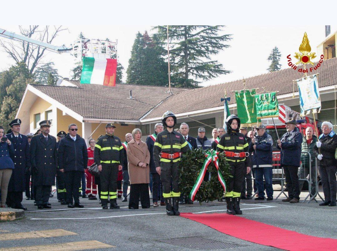 Celebrata la prima festa per la Fondazione del Corpo Nazionale dei Vigili del Fuoco