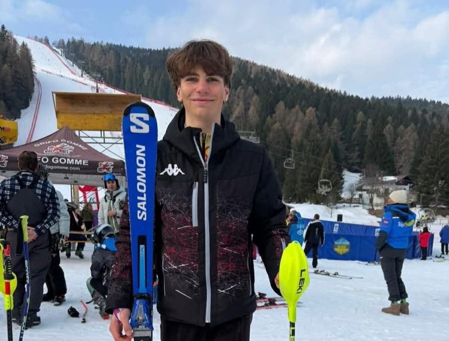 Sci, podio per Andrea Villaraggia alle Selezioni Nazionali dell'Alpe Cimbra FIS Children Cup