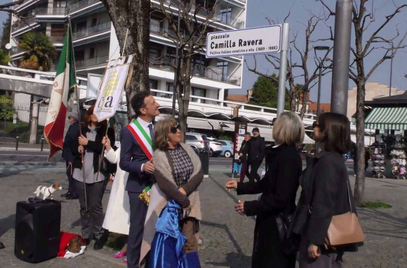 Arona ha intitolato una piazza alla senatrice Camilla Ravera