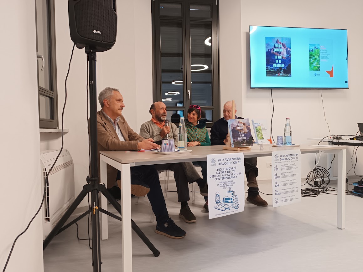 "Dialogo con tè" per LetterAltura con Irene Borgna ed Enrico Camanni a L'Appetito Vien Leggendo