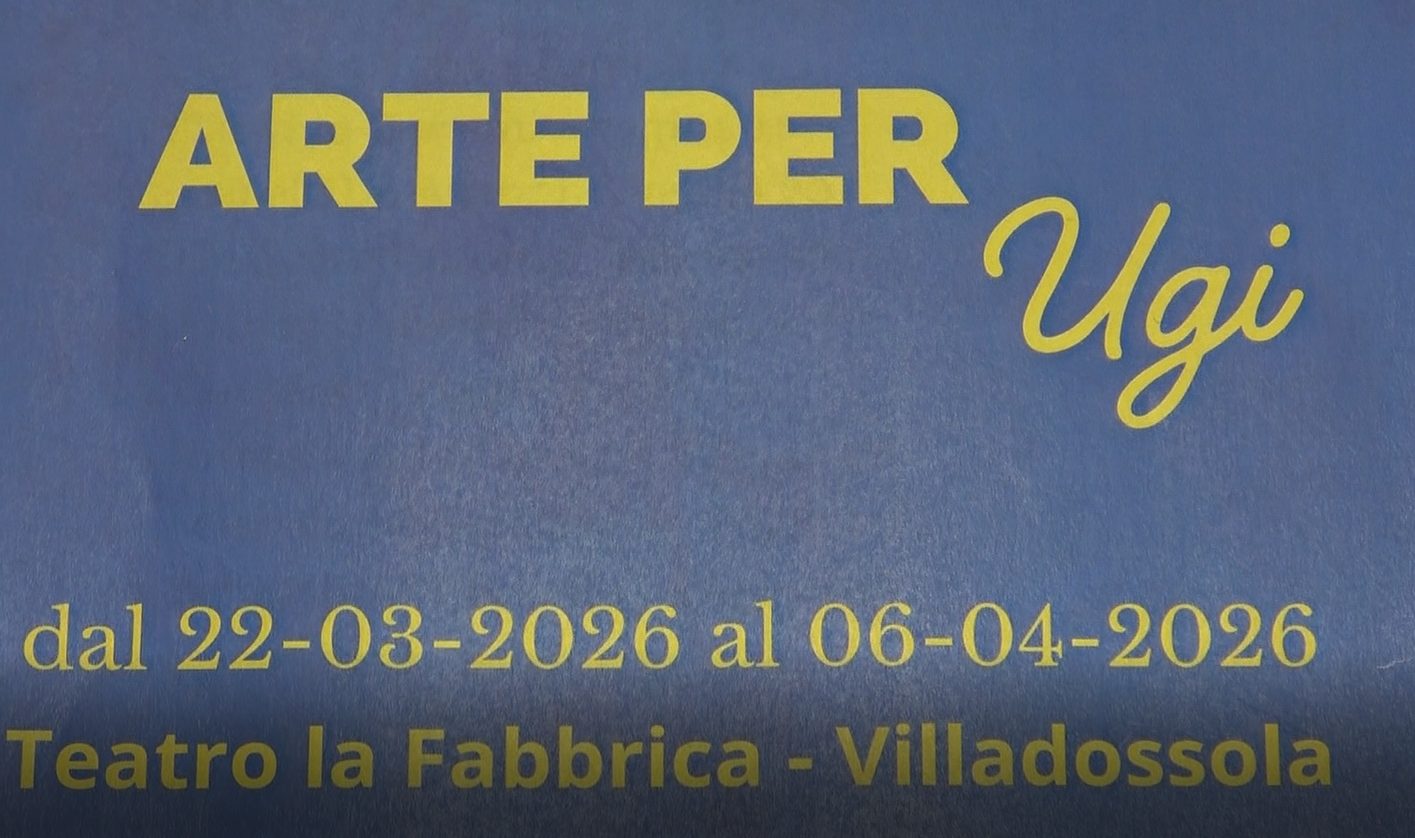 Alla Fabbrica di Villadossola la mostra "Arte per Ugi"
