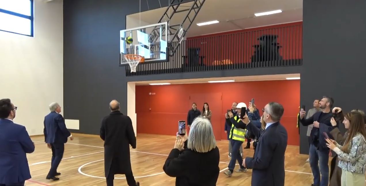 Pronta la nuova palestra dell'Istituto Maggia di Stresa