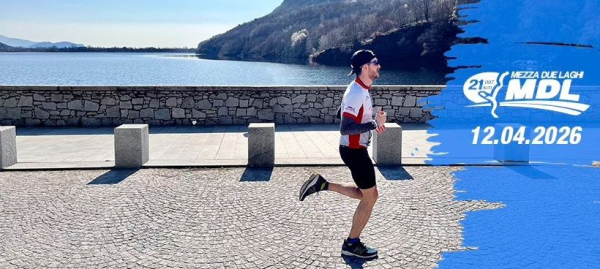 Domenica si corre la Mezza due Laghi