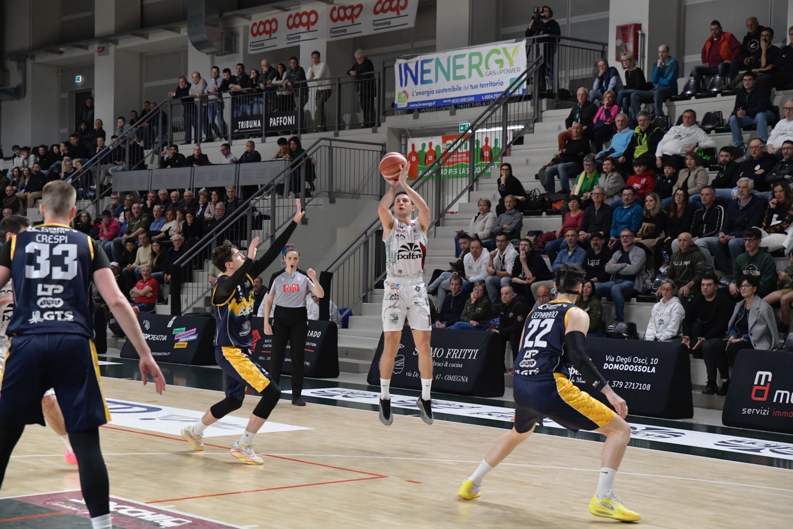 Paffoni sul parquet contro Vicenza domani alle 2030 al PalaCipir