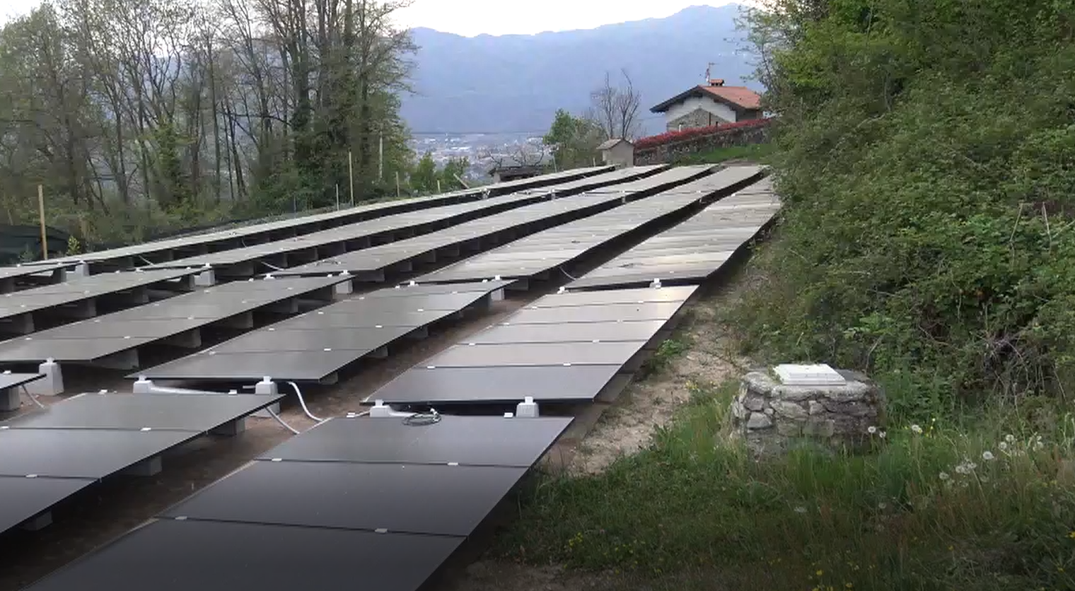 "Fratello Sole". Al Monte Mesma un impianto fotovoltaico al servizio della comunità locale