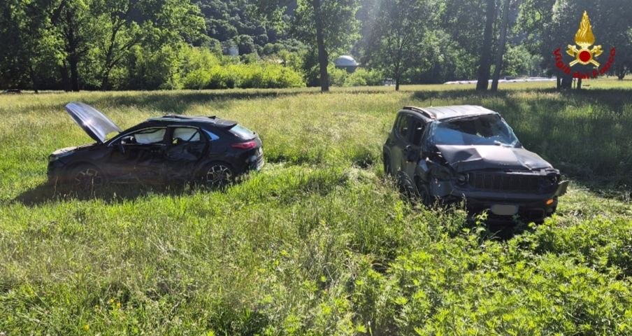 Incidente oggi pomeriggio ad Anzola d'Ossola