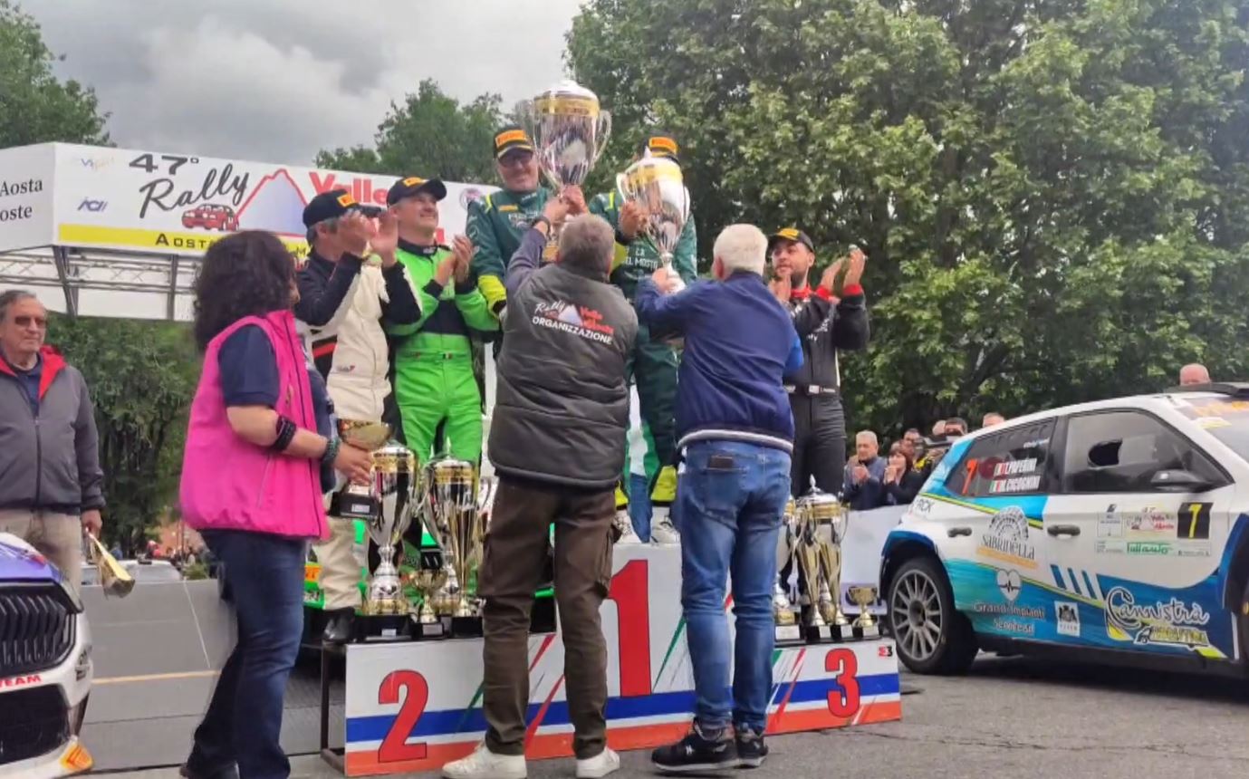 Carmellino e Minazzi vincono il 47° Rally della Valle d'Aosta