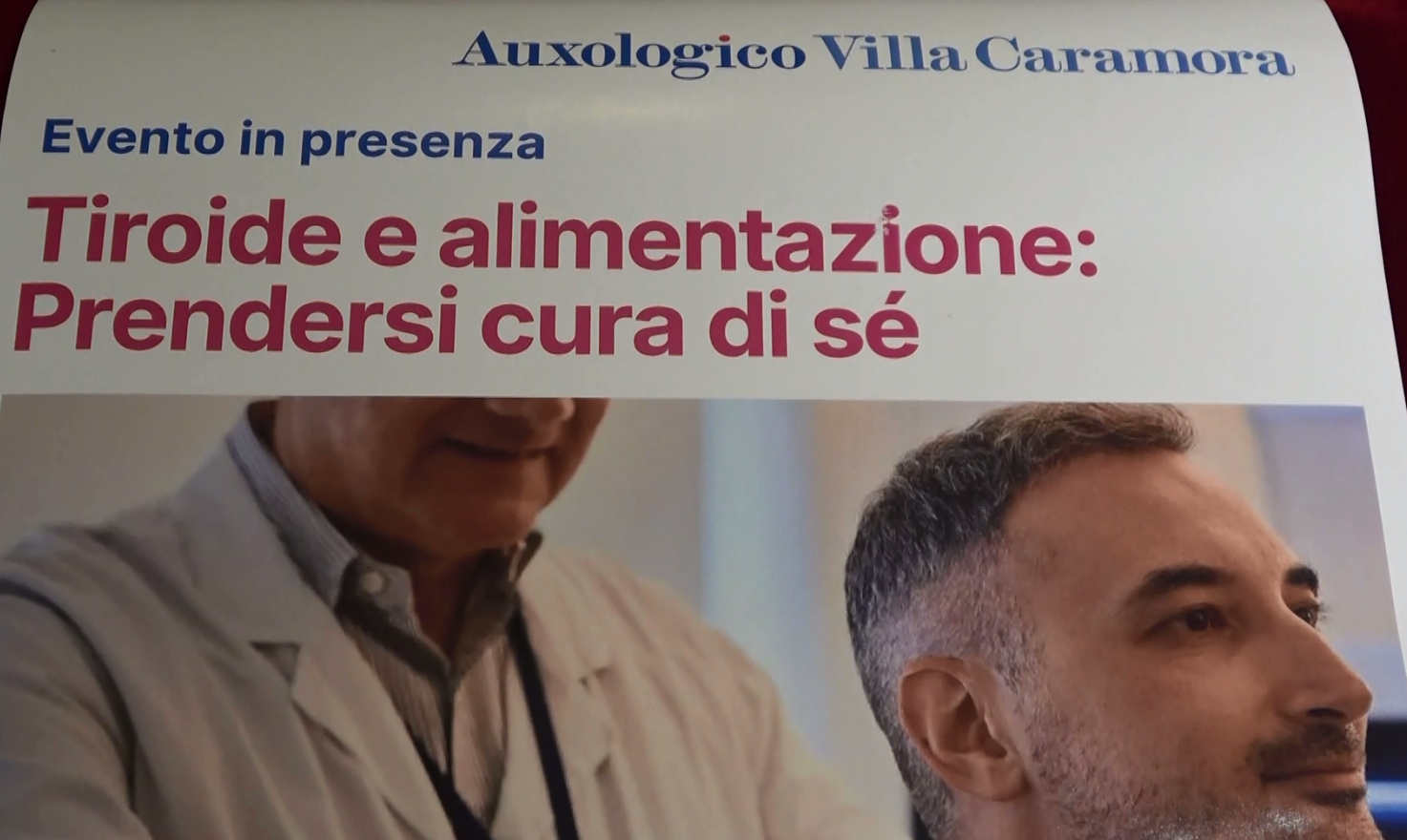 Tiroide e alimentazione :'incontro pubblico ieri a Villa Caramora