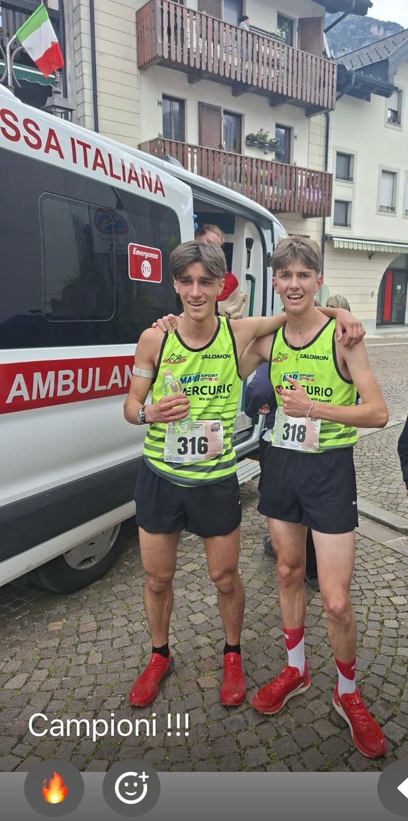 Sport Project esulta con Capelli e Gallerini