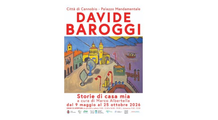 Presso il palazzo Mandamentale di Cannobio "Storie di casa mia" di Davide Baroggi