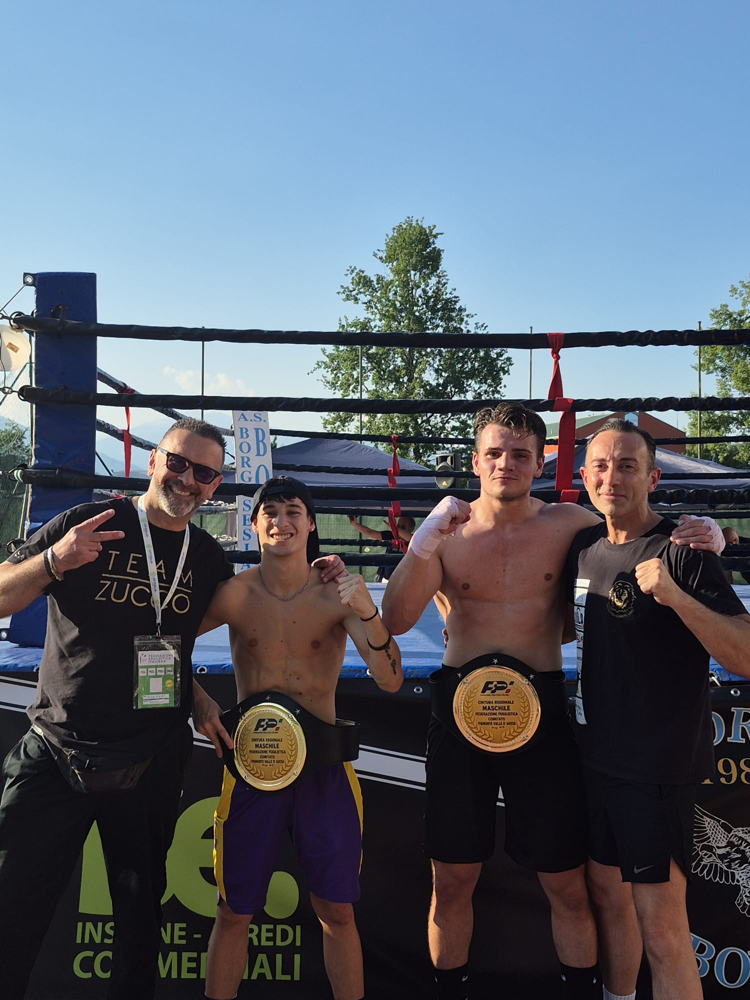 Due titoli regionali elite per Boxe Verbania