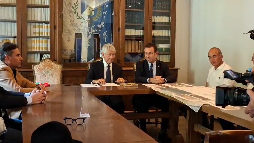 Il ministro dello sport Abodi a Macugnaga