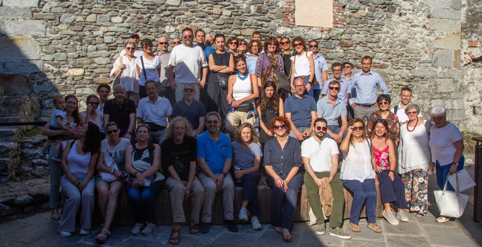 Visita guidata ai Castelli di Cannero con 50 architetti di tutta Italia