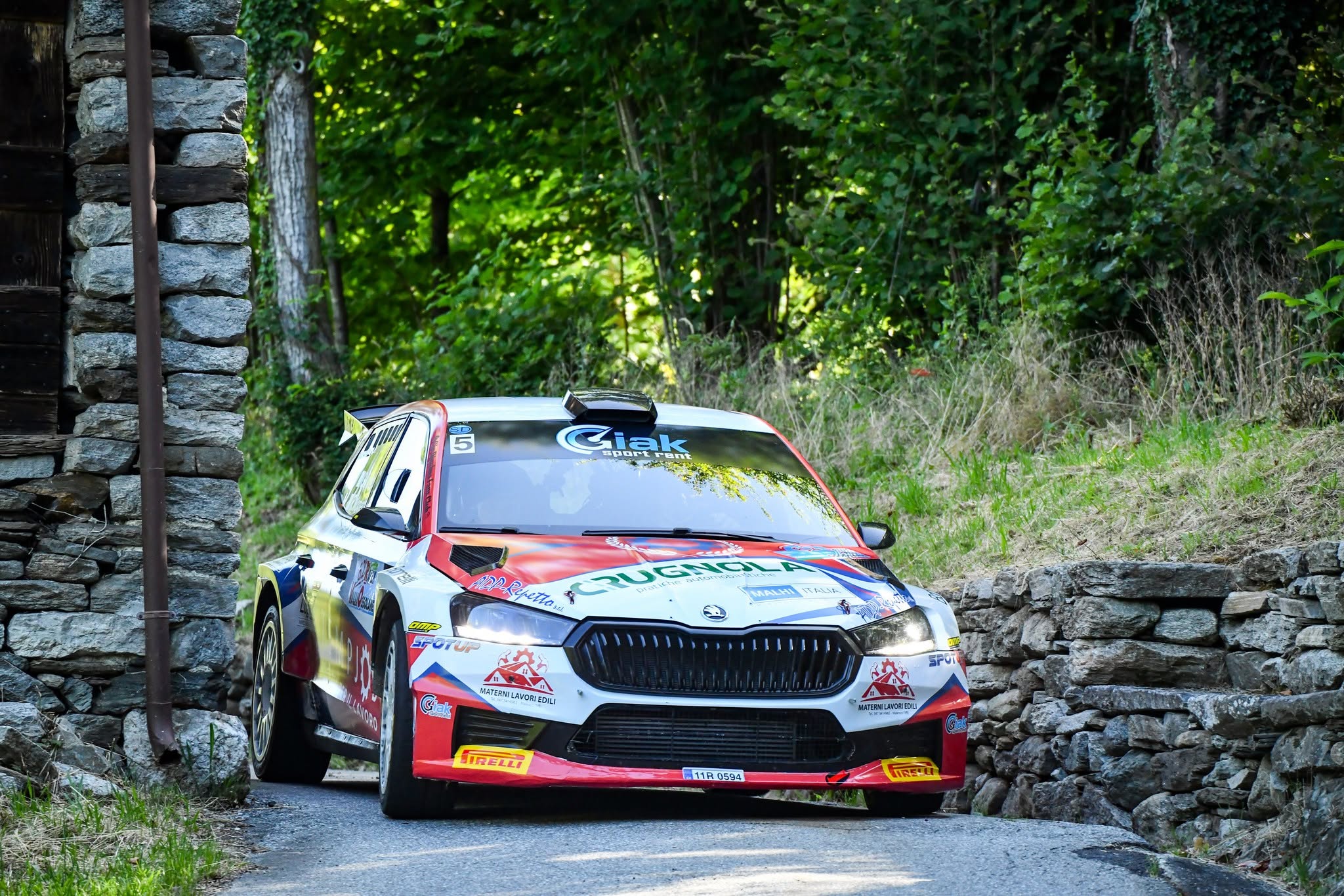 62° Rally Valli Ossolane: Di Palma ingiocabile, Signor e Pinzano bravi, Caffoni non sfigura