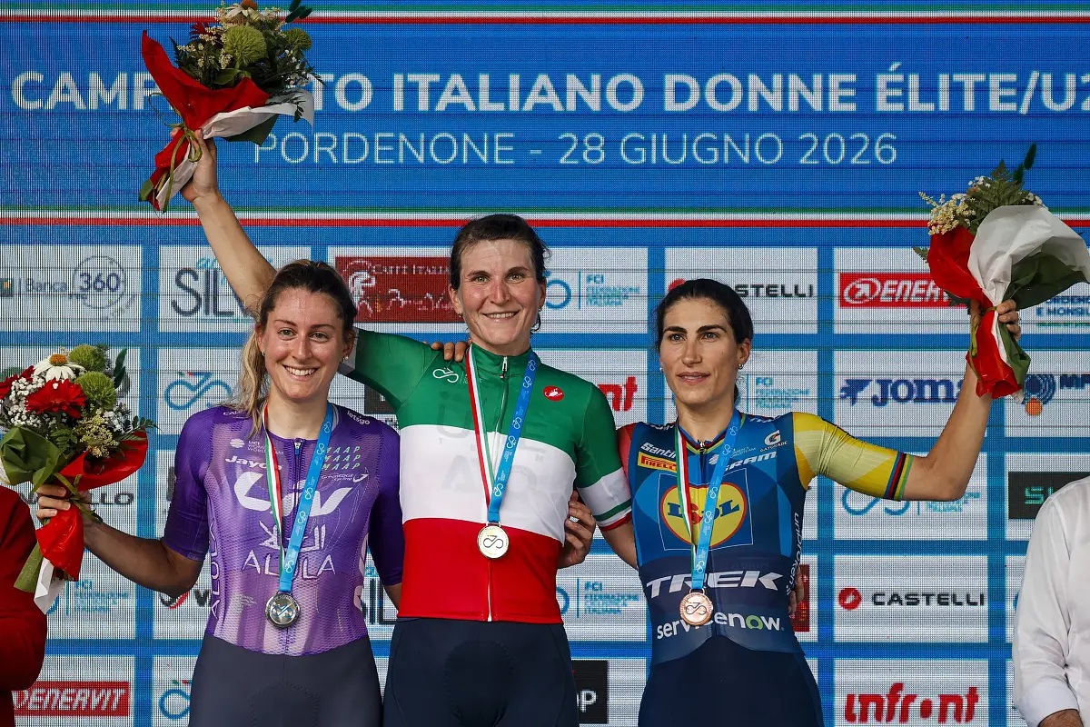 Elisa Longo Borghini sette bellezze: il tricolore resta suo, brava Barale decima