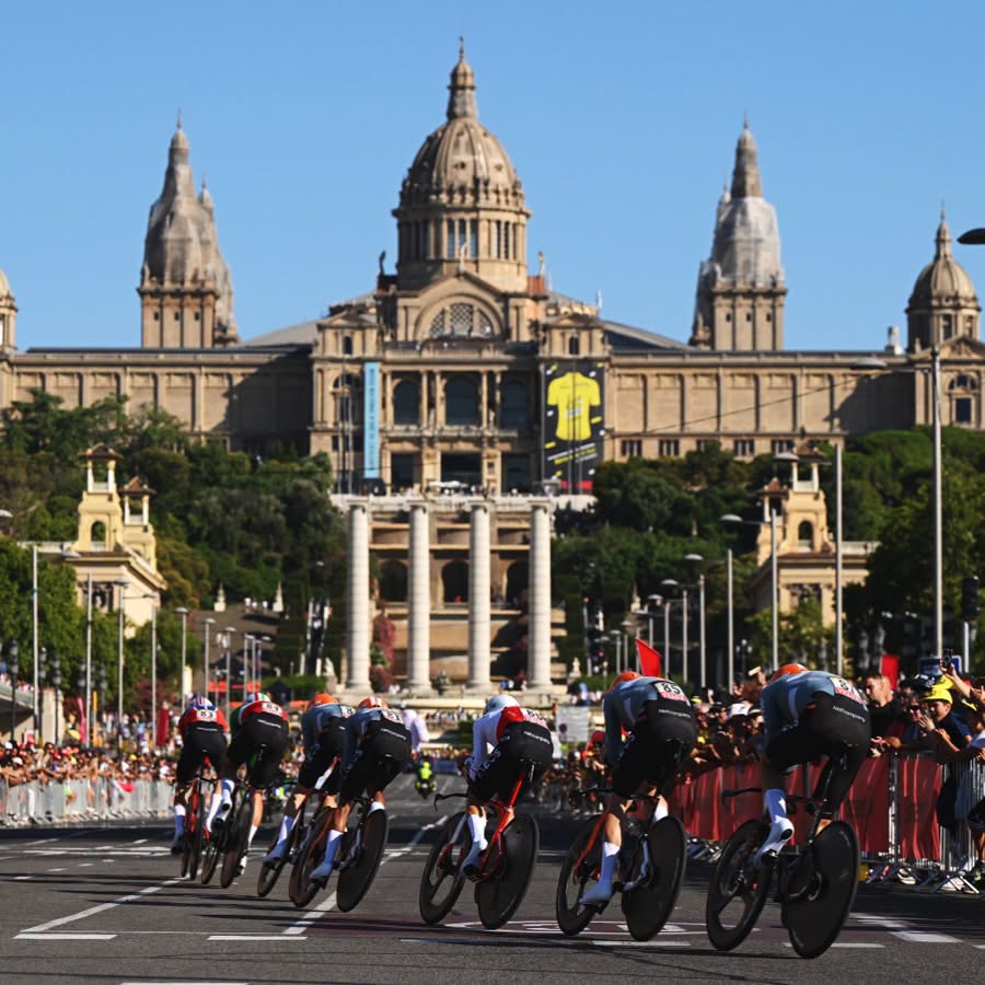 Un grande Ganna sfiora la maglia gialla al Tour del France