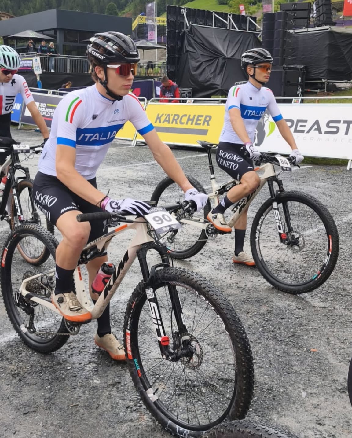 Marco Betteo piazzato a La Thuile