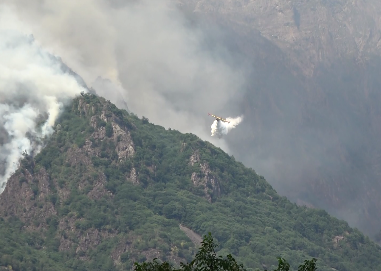 Incendi :da oggi operativo in Piemonte elicottero Erickson