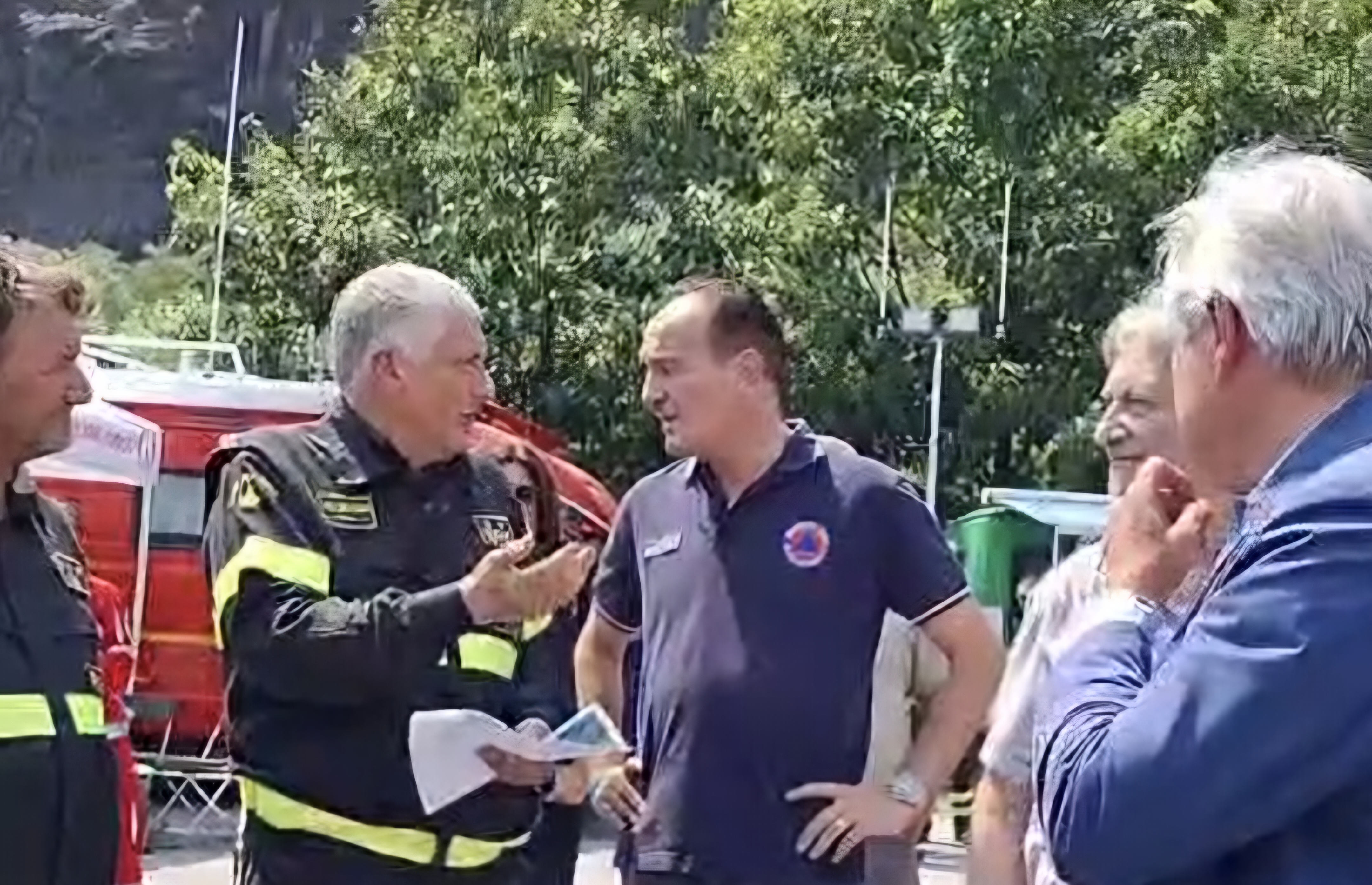 Incendio Premosello, arrivato il Presidente Cirio