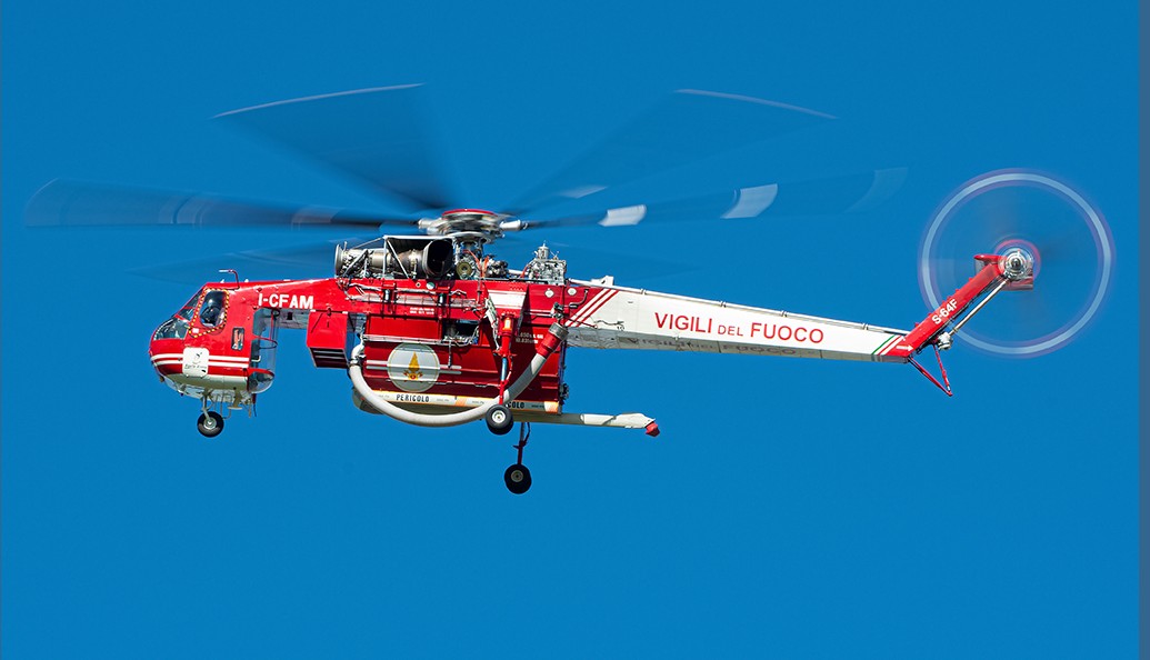 L’Erickson S64 F, il ‘capo indiano’ che spegne il fuoco