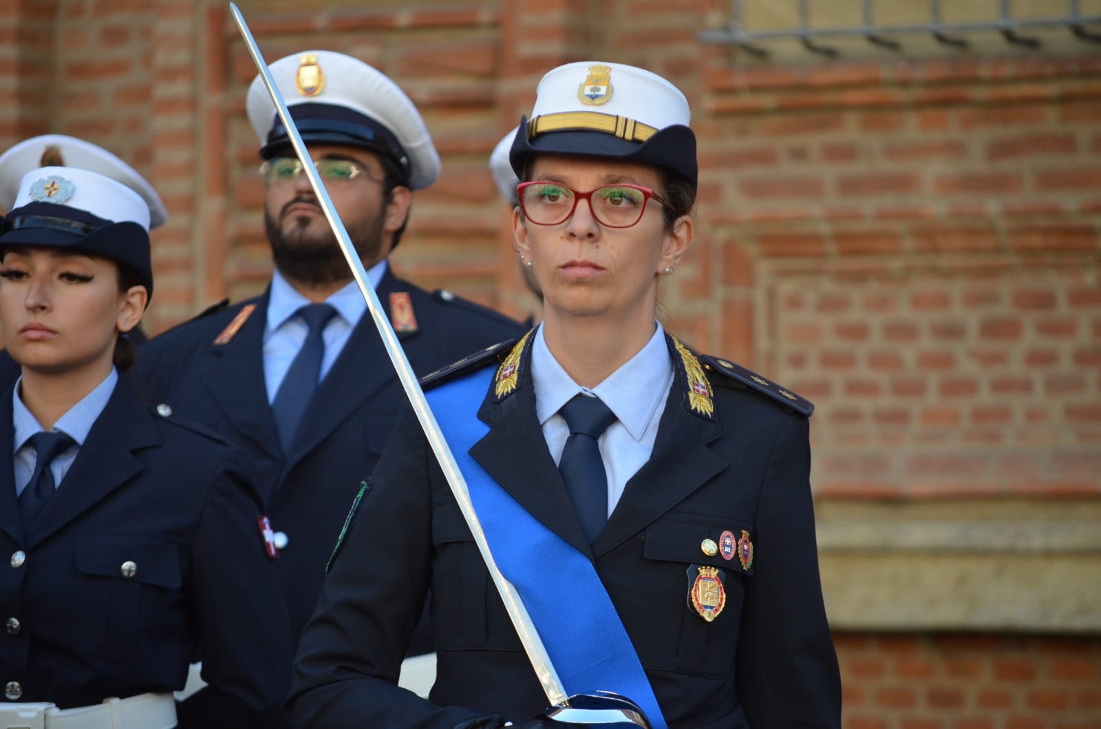 La vice commissaria Ilaria Salmi è vice comandante vicario della Polizia Locale di Novara