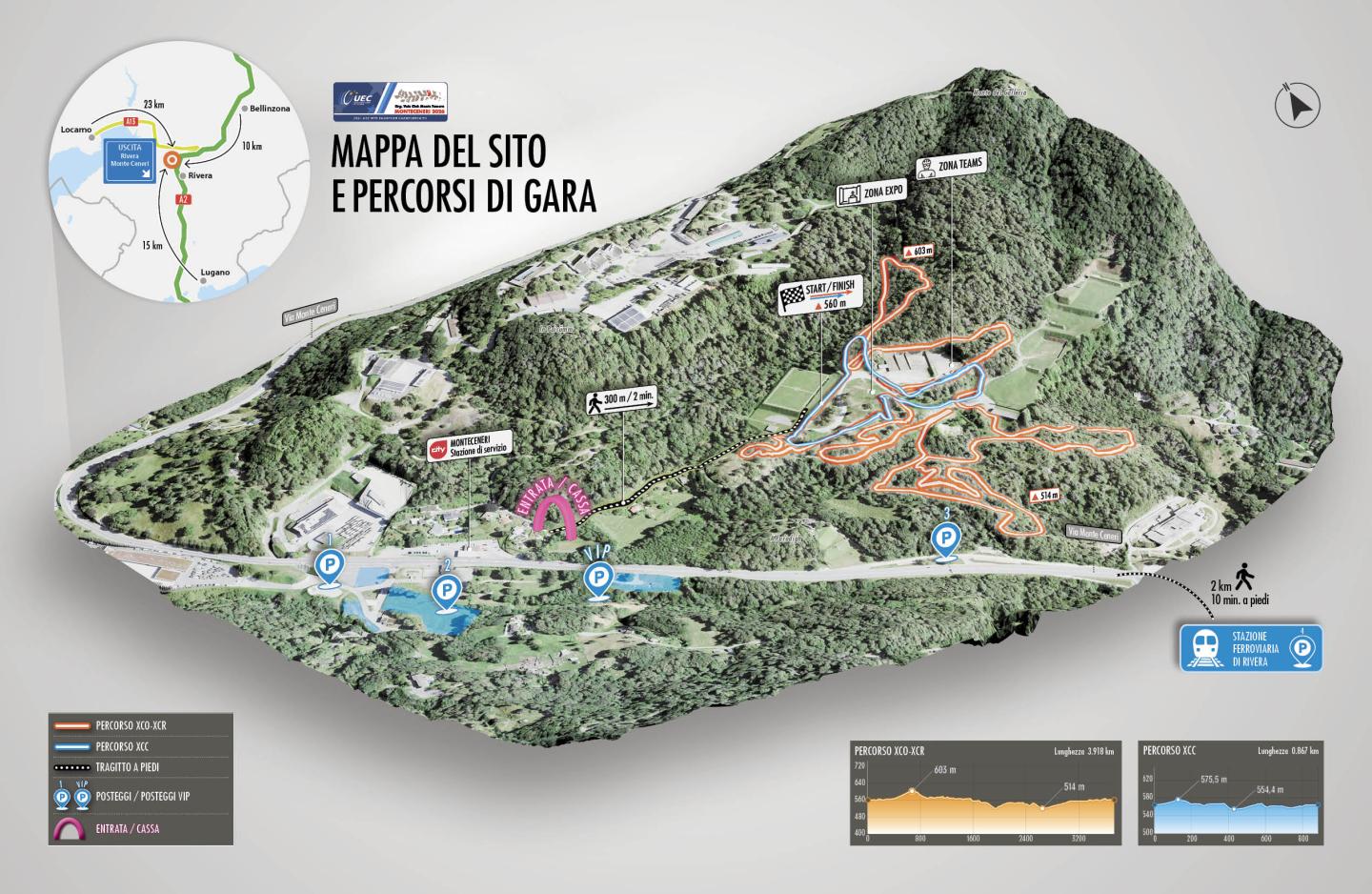 Betteo e Peruzzo in azzurro agli Europei di MTB al Monte Ceneri