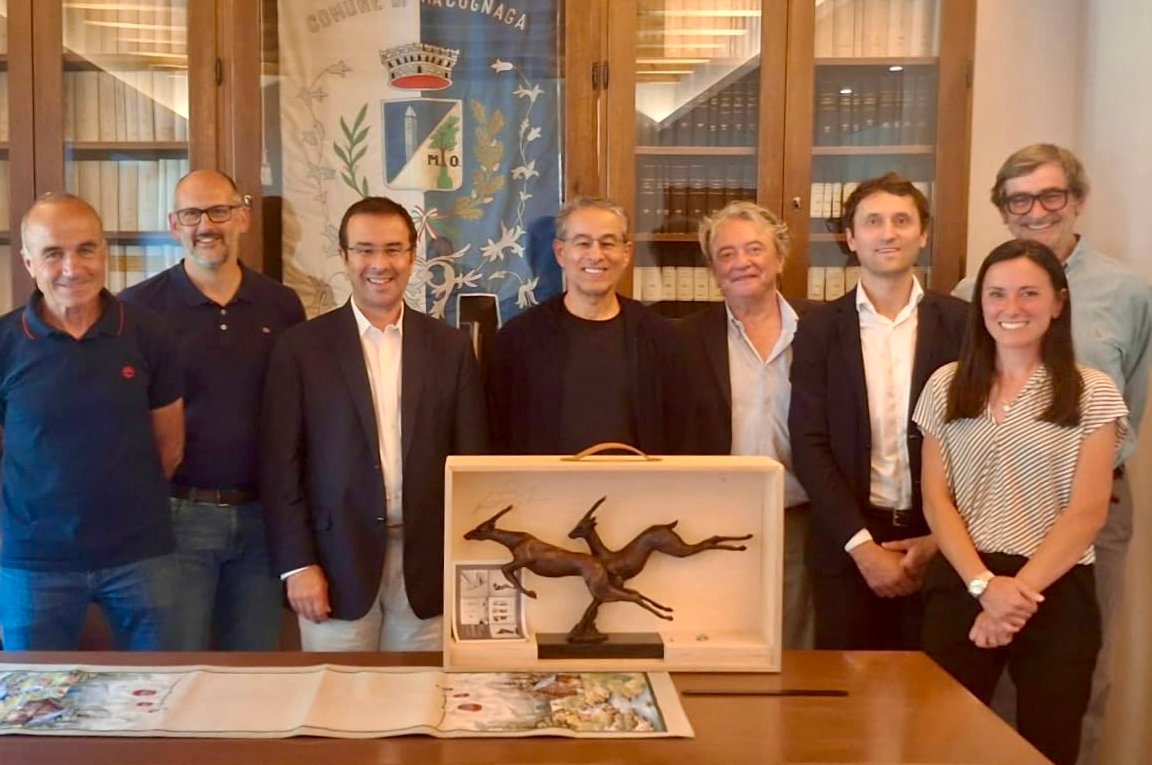 L'imprenditore arabo Mohamed Ali Alabaar ospite di Macugnaga alla scoperta del monte Rosa e delle sue bellezze