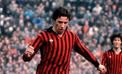 Franco Baresi e l’esordio nella prima squadra del Milan a Verbania in amichevole