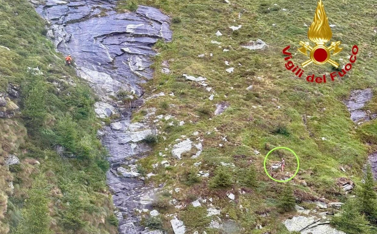 Escursionisti in difficoltà soccorsi in montagna