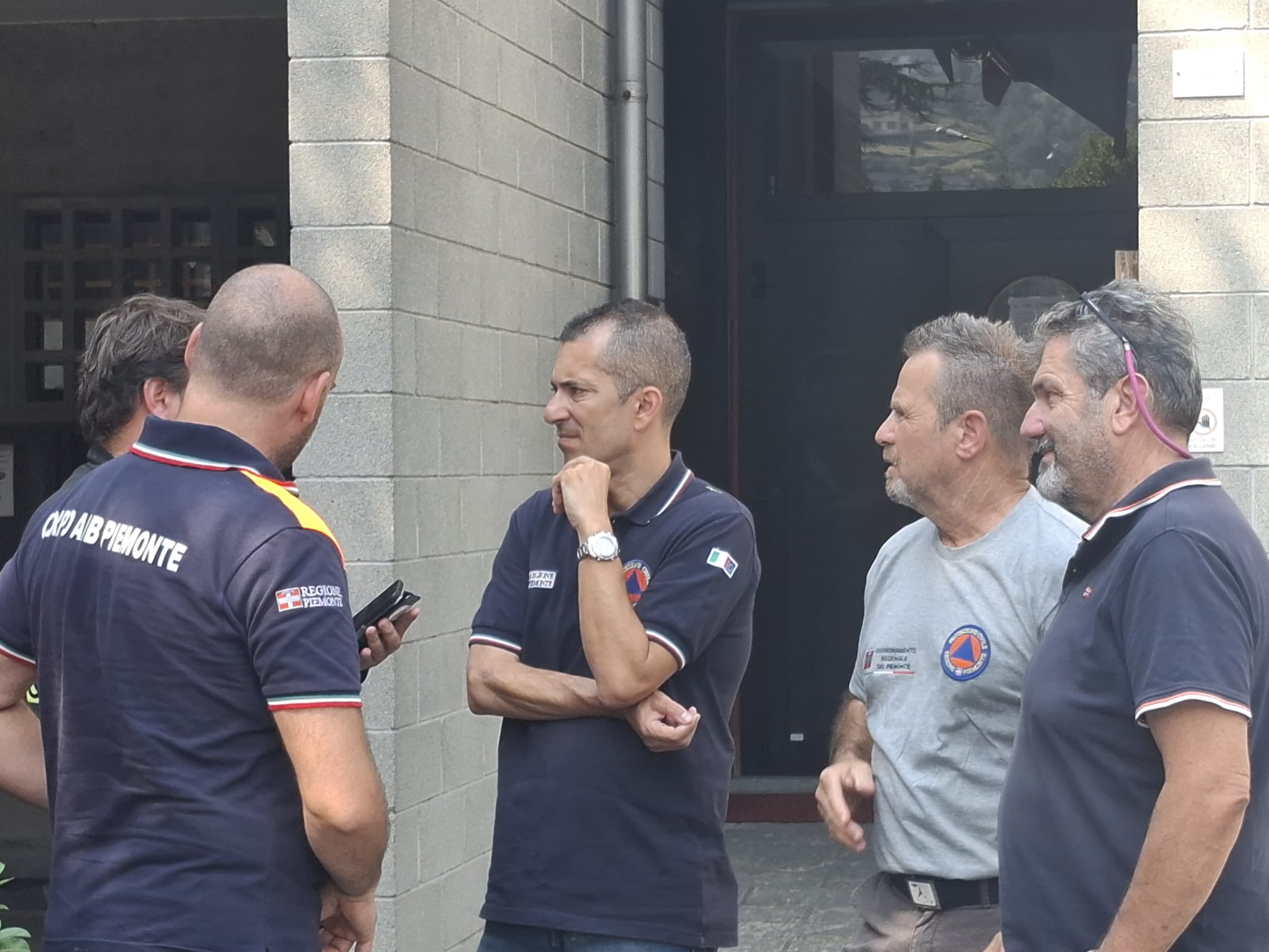 Incendi in Ossola: situazione ancora preoccupante. L'assessore Gabusi a Piedimulera