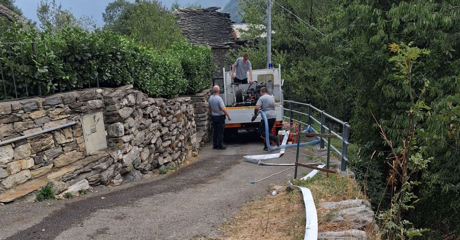 Piedimulera, preoccupazione per l'approvvigionamento idrico di Cimamulera e Meggiana