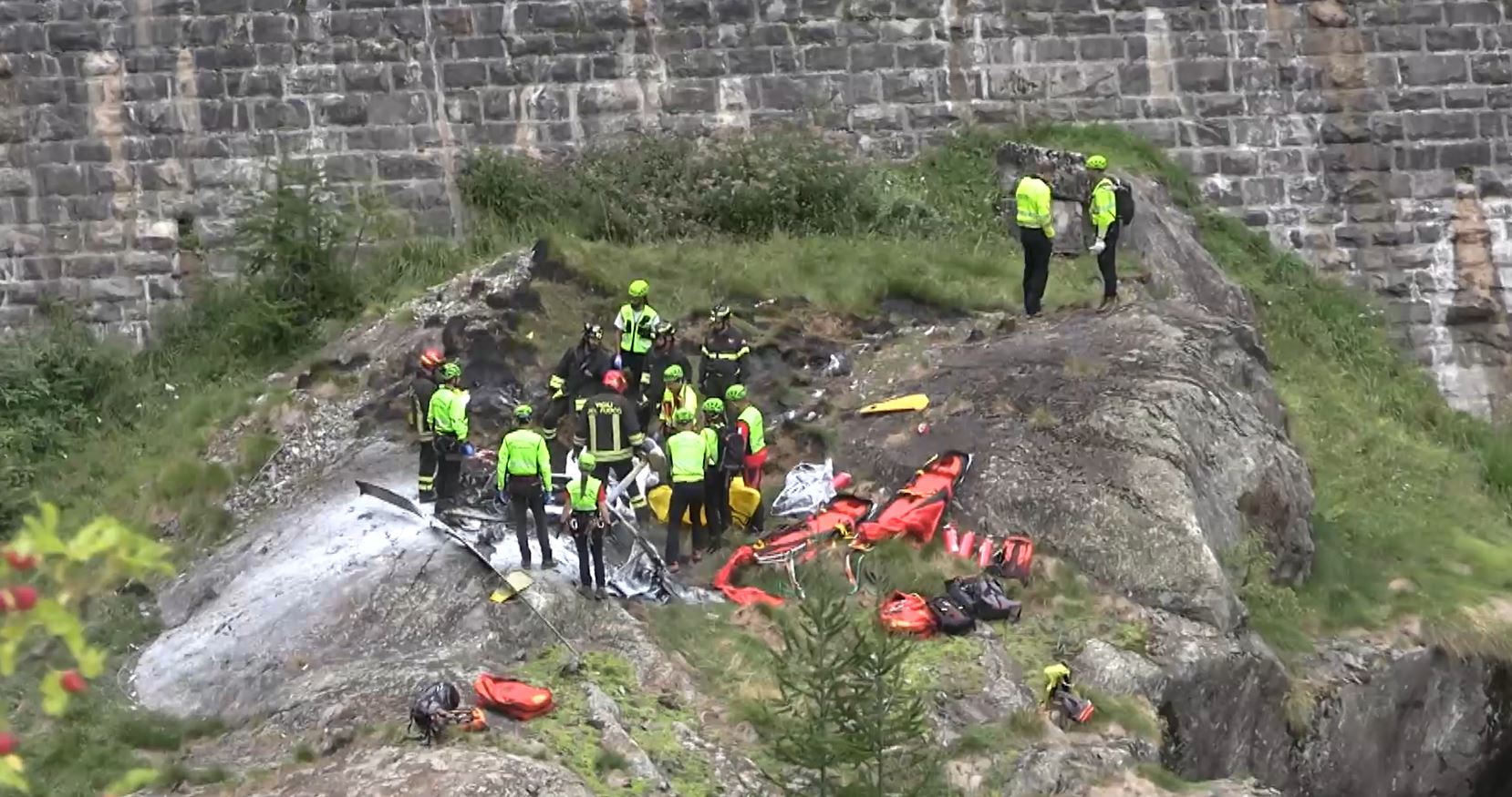 Antrona, sono Alessandro Angelo Muscinelli e Antonella Pagliarani le vittime dell'incidente aereo