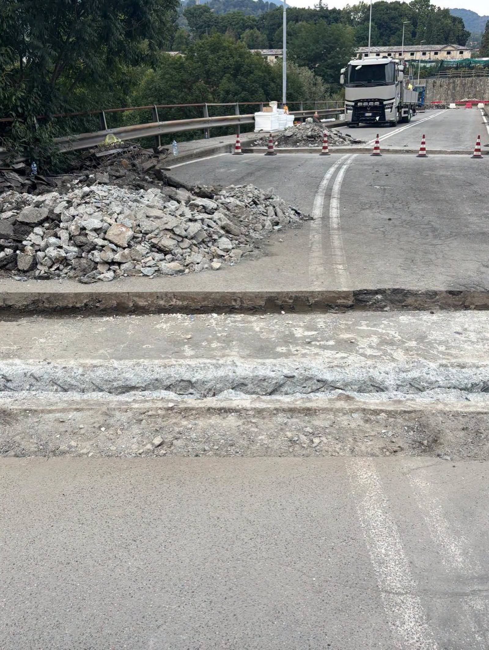 Fino al 3 settembre proseguono i lavori al Ponte del Plusc a Verbania