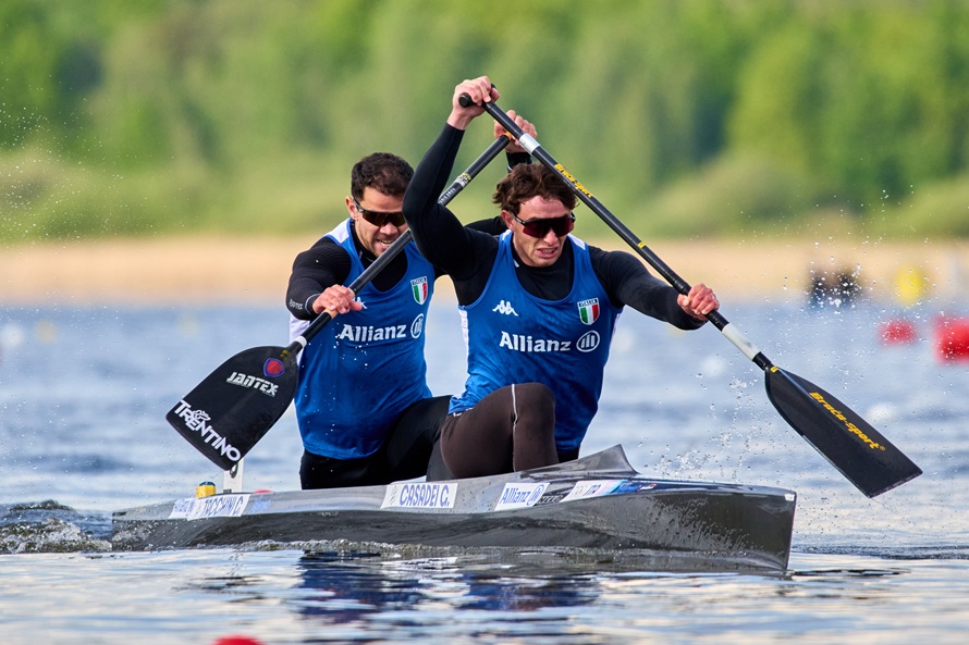 Mondiali canoa, Tacchini e Casadei centrano la finale A