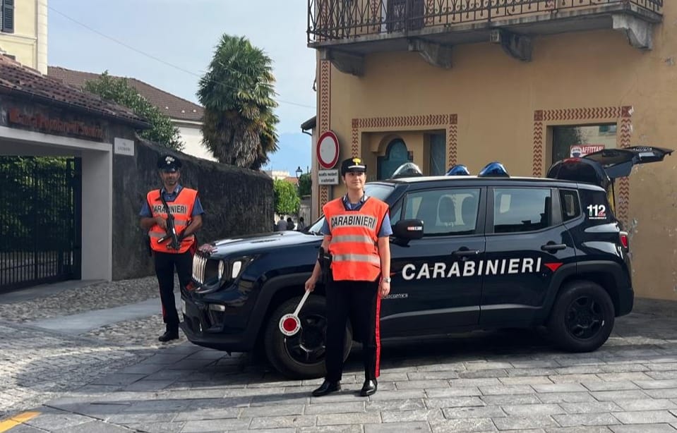 Violenta lite in strada a Verbania, 43enne denunciato dai Carabinieri