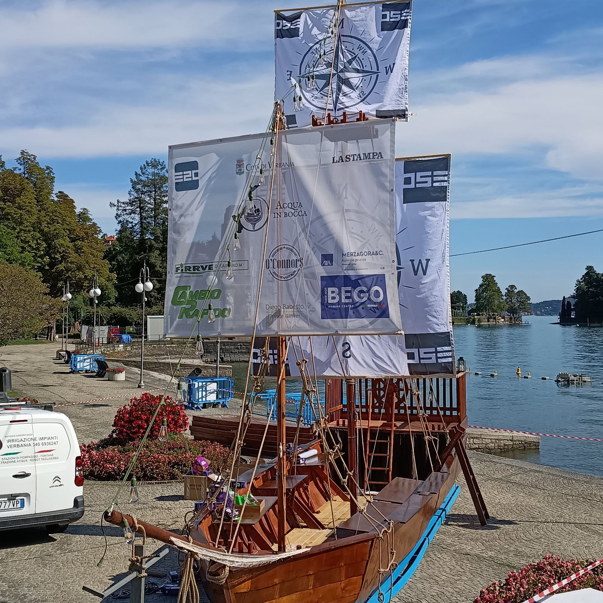 A Pallanza venerdì e sabato arriva il galeone di "Acqua in bocca"