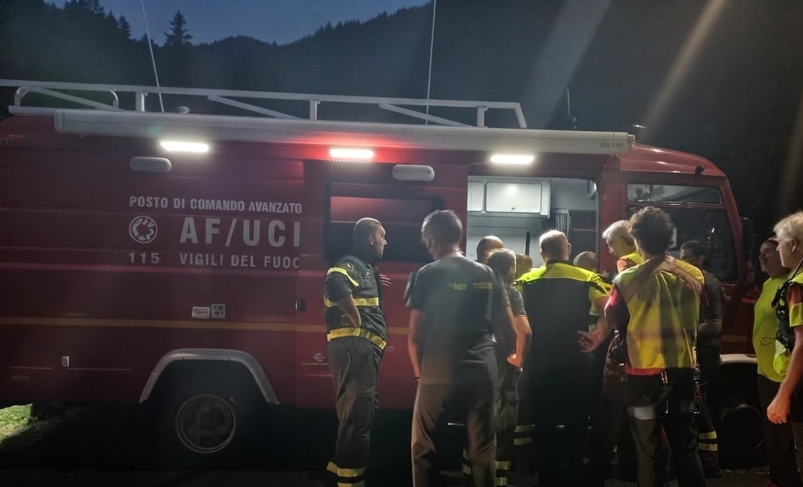 Ricerche in Valle Vigezzo per un uomo disperso nella zona dell'Alpe Campra